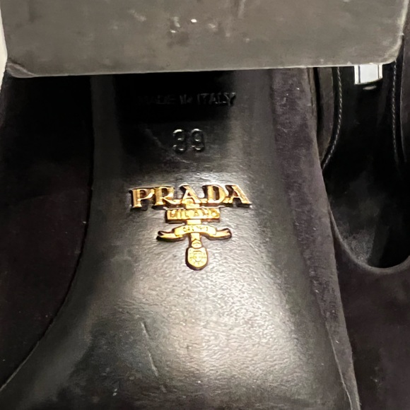 AUTHENTIC PRADA MULES SIZE 9 - Picture 4 of 4
